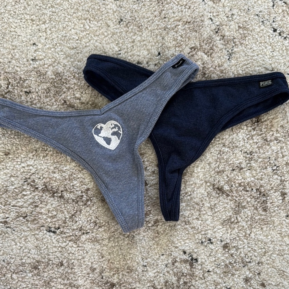 NWOT PINK blue panty bundle